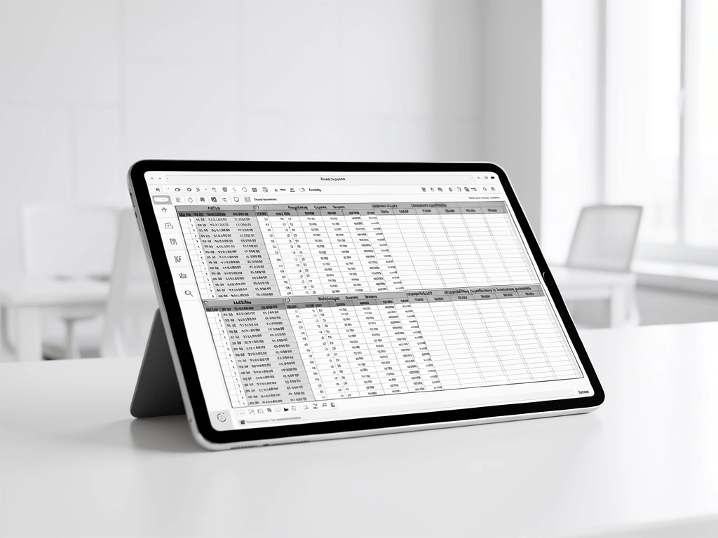 Digital interface showing payment data structures